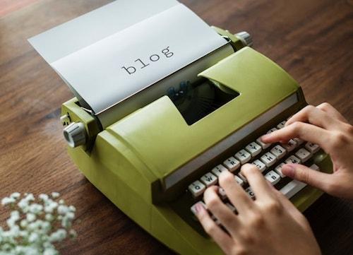 Plan A Website Typewriter Blogging