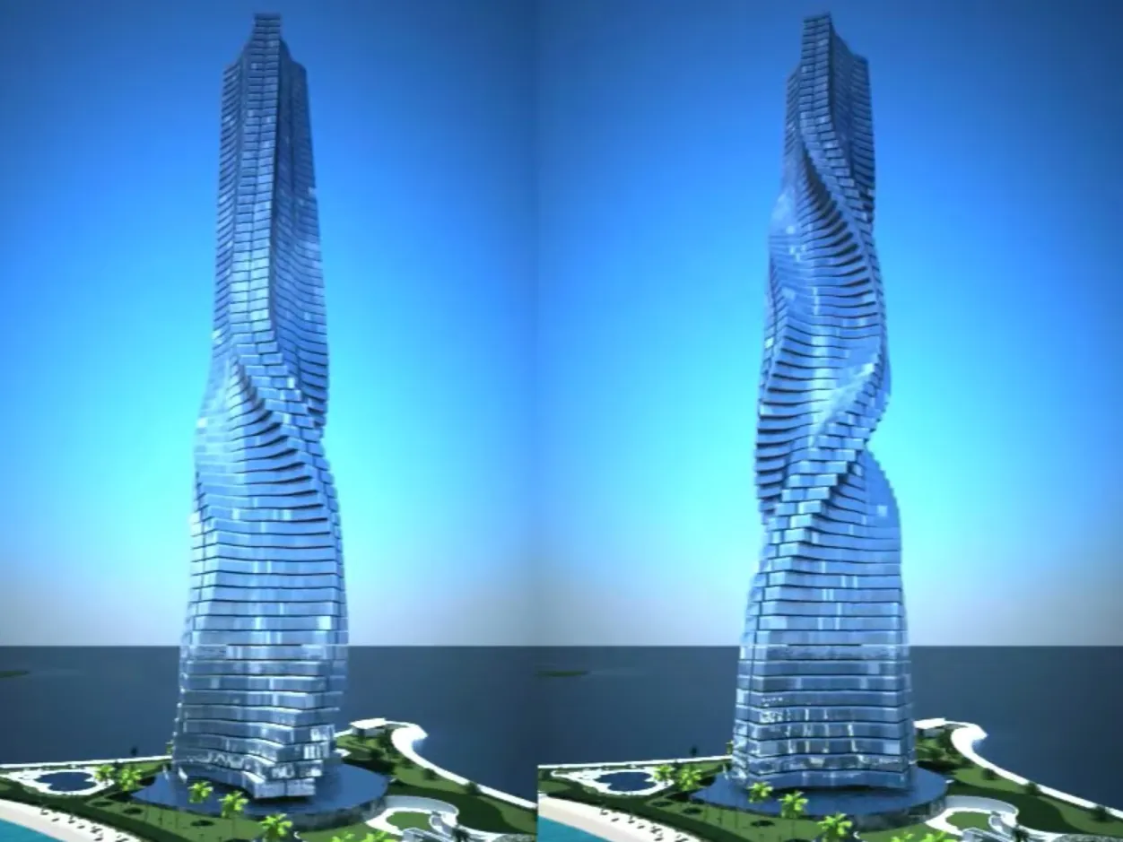 The Dynamic Tower in Dubai, UAE: