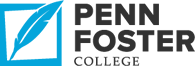 Logo of Penn Foster College online pharmacy technician training program
