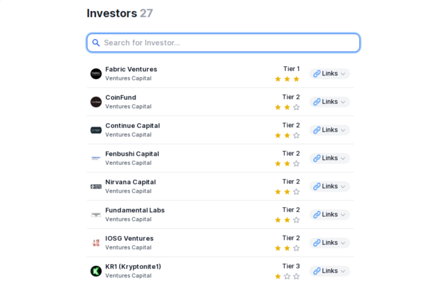 Фонды и инвесторы Kusama