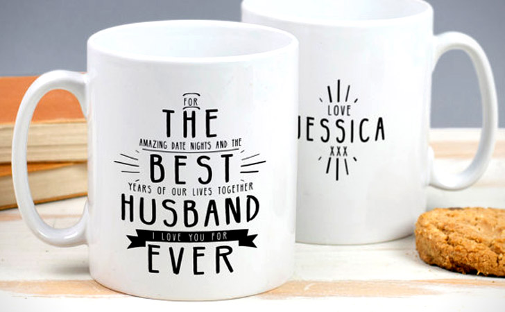Personalised Best Husband Ever Mug