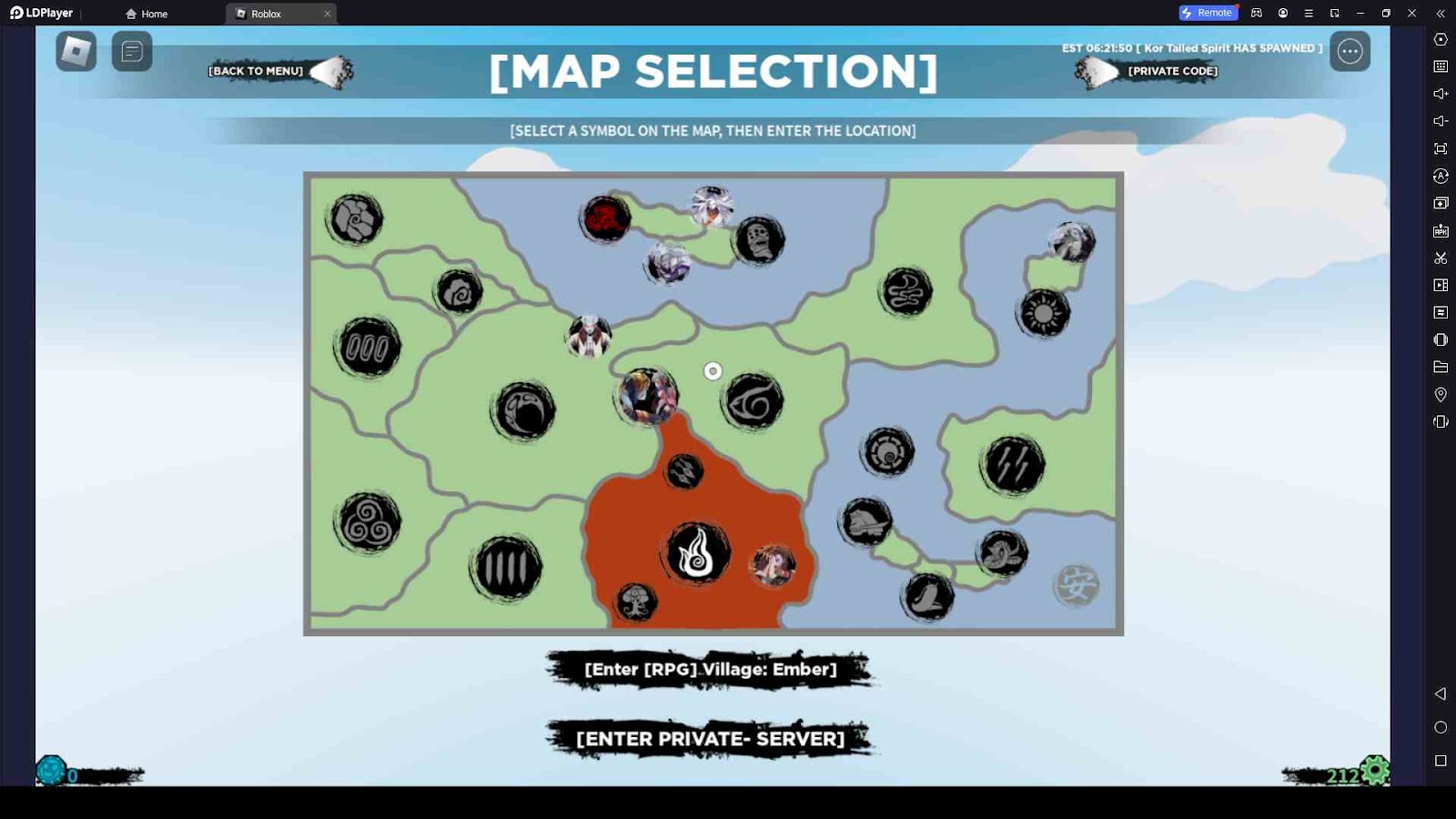 Select a Map