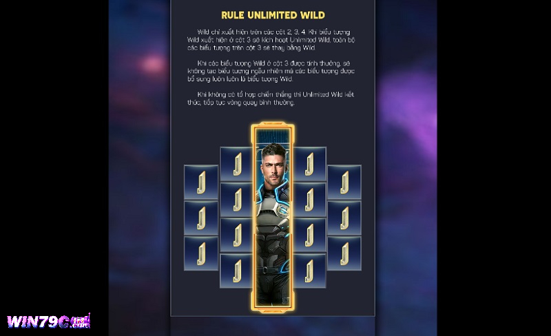 Màn chơi Rule Unlimited Wild trong Ngân Hà Đại Chiến