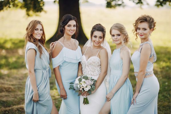What style bridesmaid dress looks good on all body types?