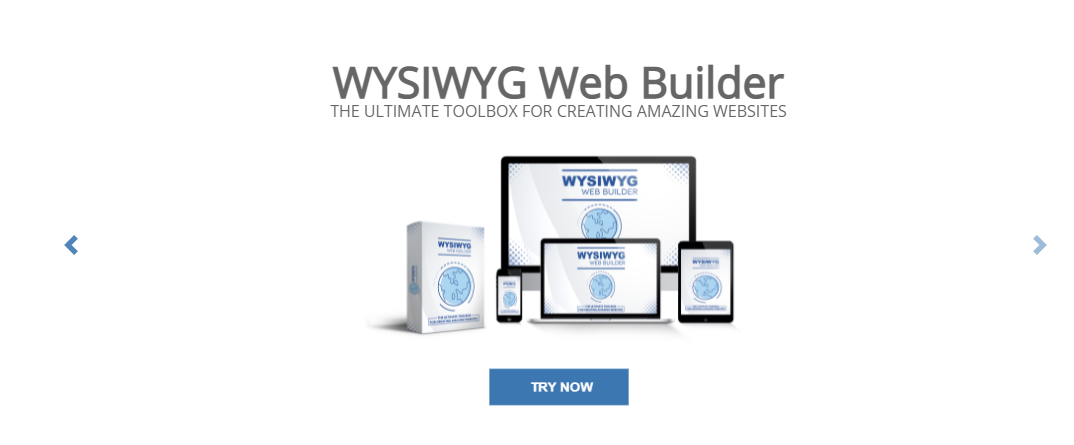 WYSIWYG web builder