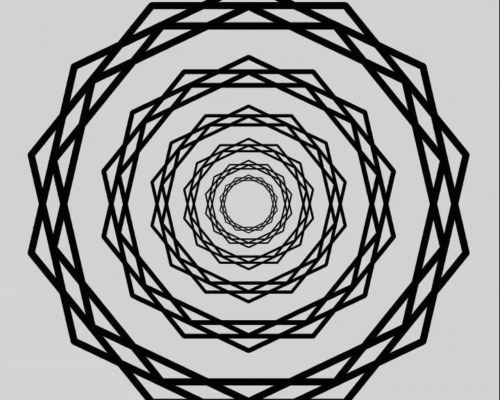 The "scintillating starburst" by Michael Karlovich, Recursia LLC