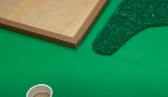 how to build a 9 hole mini golf course at home