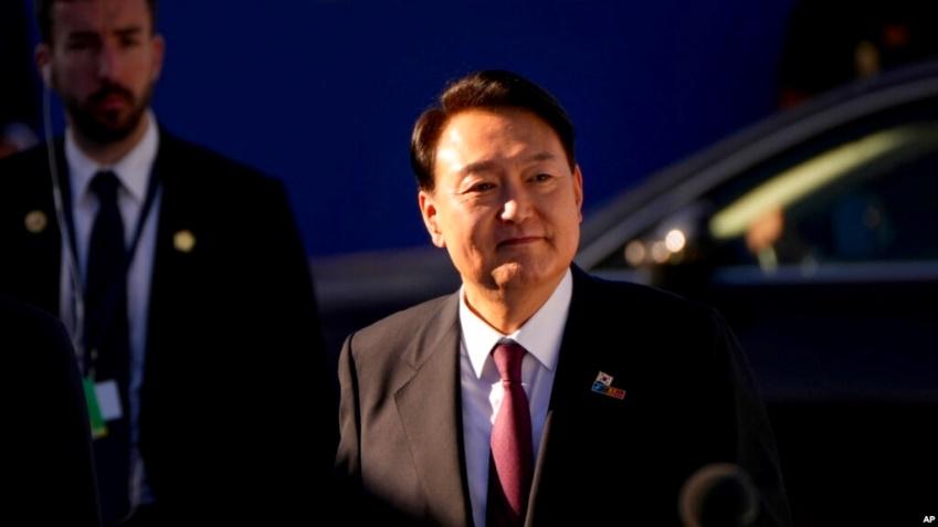 Tổng thống Hàn Quốc Yoon Suk Yeol.