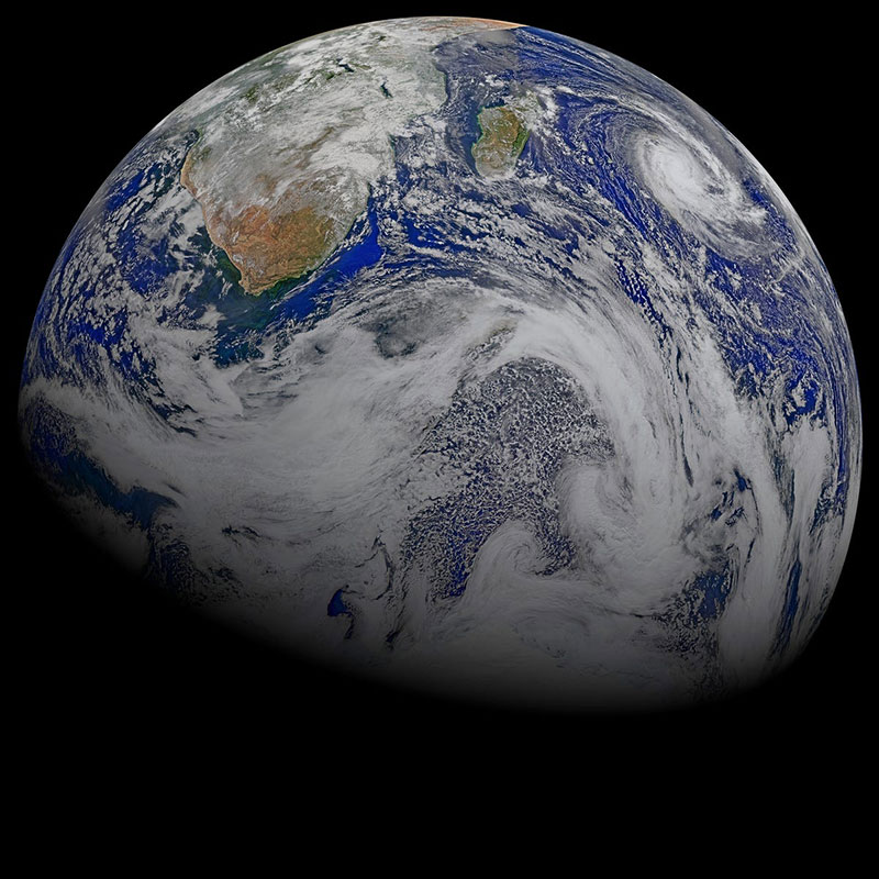 space image of earth