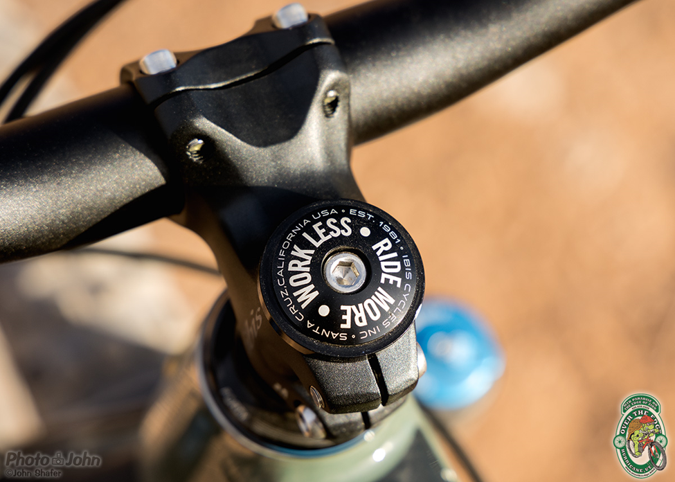 Individualize your bike and make it look cool with your own stem cap.