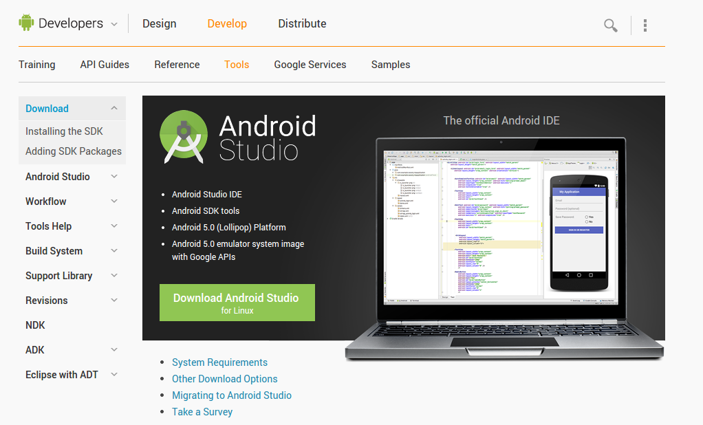 Installation of Android Studio