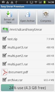 Download Easy Unrar Unzip & zip premium apk