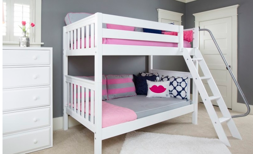 Install a bunk bed ladder handrail