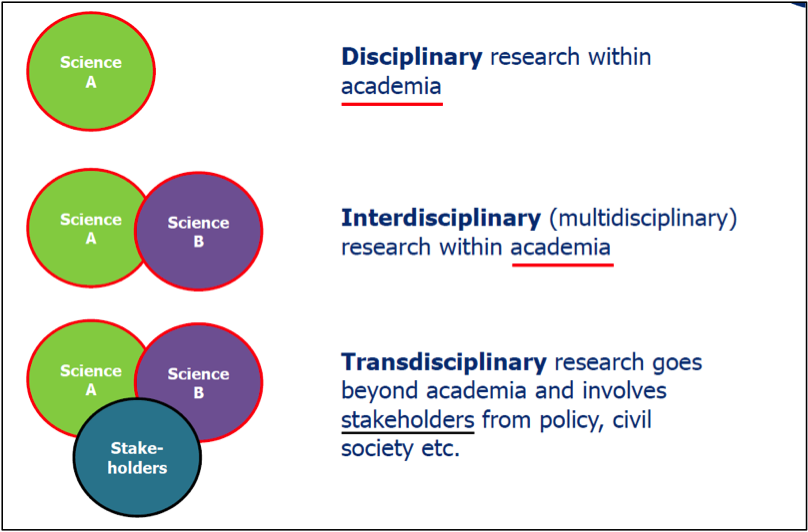 Explanation of interdisciplinary research