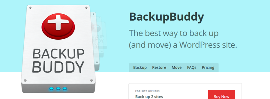 Plugin de Backup para WordPress BackupBuddy