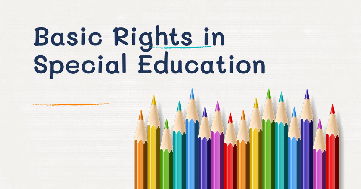 Basic Rights in Special Education.pdf