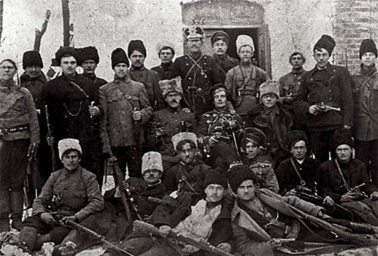 Повстанцы Щуся. Конец 1918 года
