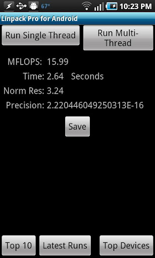 Linpack Pro for Android apk