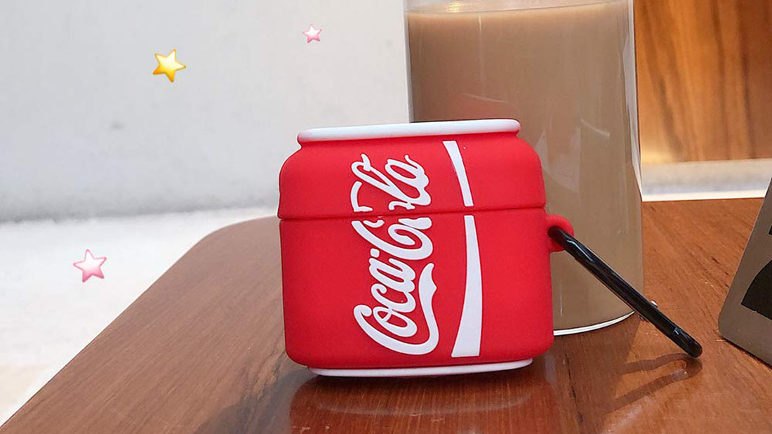 Coca Cola cool airpod pro cases branded promotional gifts