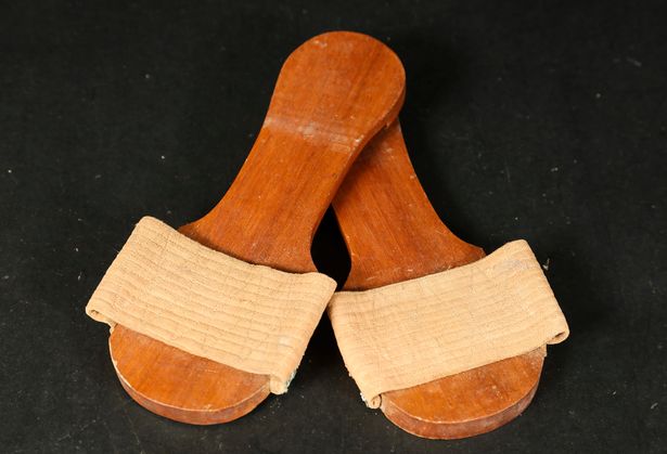 Gandhi's sandals are up for sale