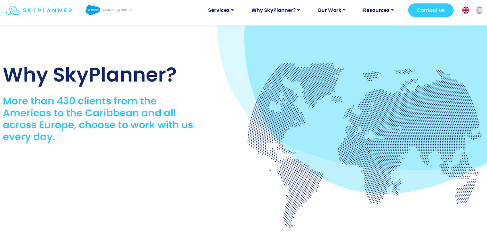 SkyPlanner Homepage