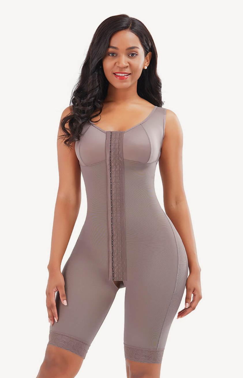 AirSlim™ Full Coverage Firm Control Bodysuit with Thigh Slimmer