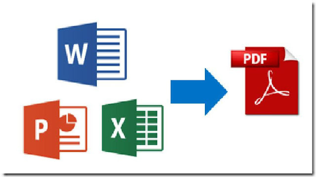 Convert your word excel powerpoint jpeg into pdf file