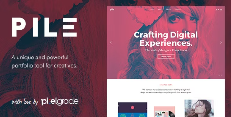 pile WordPress video theme