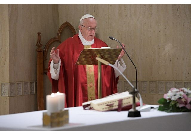 Pope Francis: Mass at Santa Marta, Oct 17, 2017