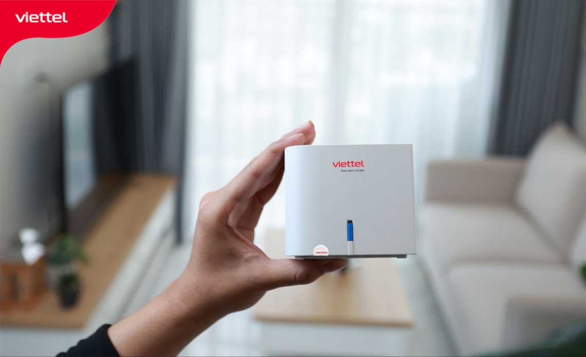 Home Wifi Viettel mở rộng phạm vi phủ sóng Wifi rộng khắp