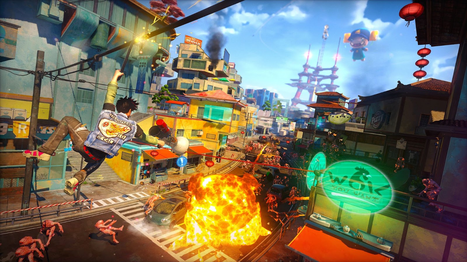 gry postapo - sunset overdrive