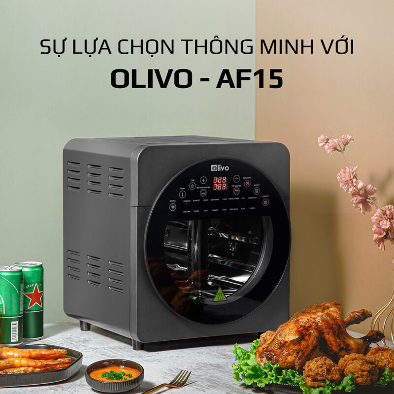 nồi chiên không dầu, Olivo AF15