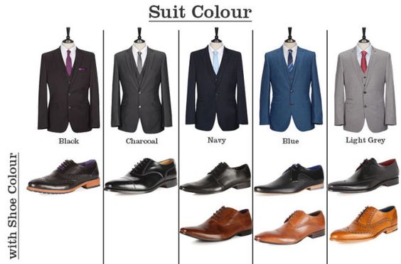 Cách chọn giày phù hợp với quần áo bộ suit nam (Cre: lifehacker) 