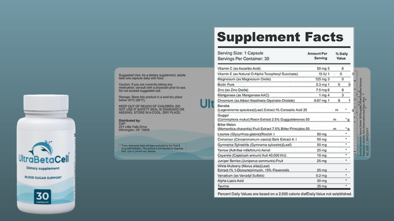 Ultra Beta Cell Dosage & Usage