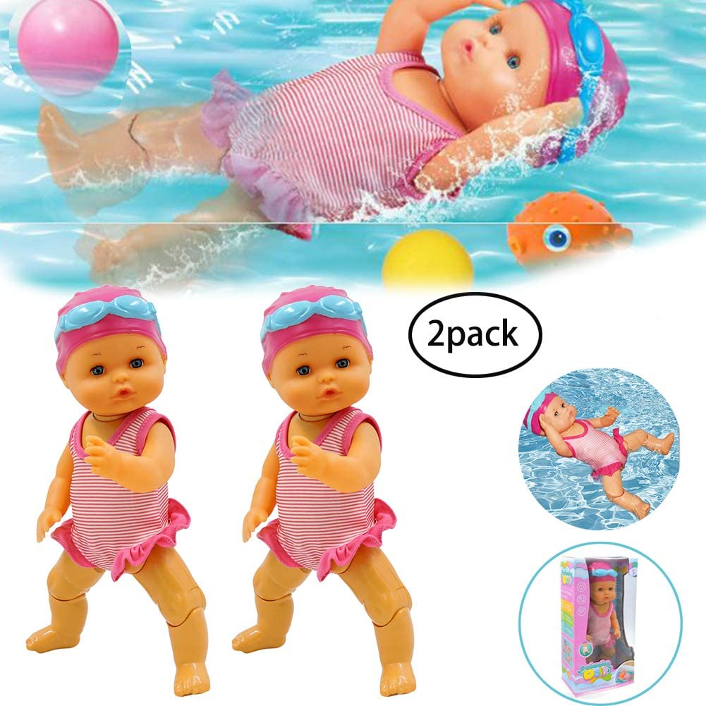 Bath time baby dolls