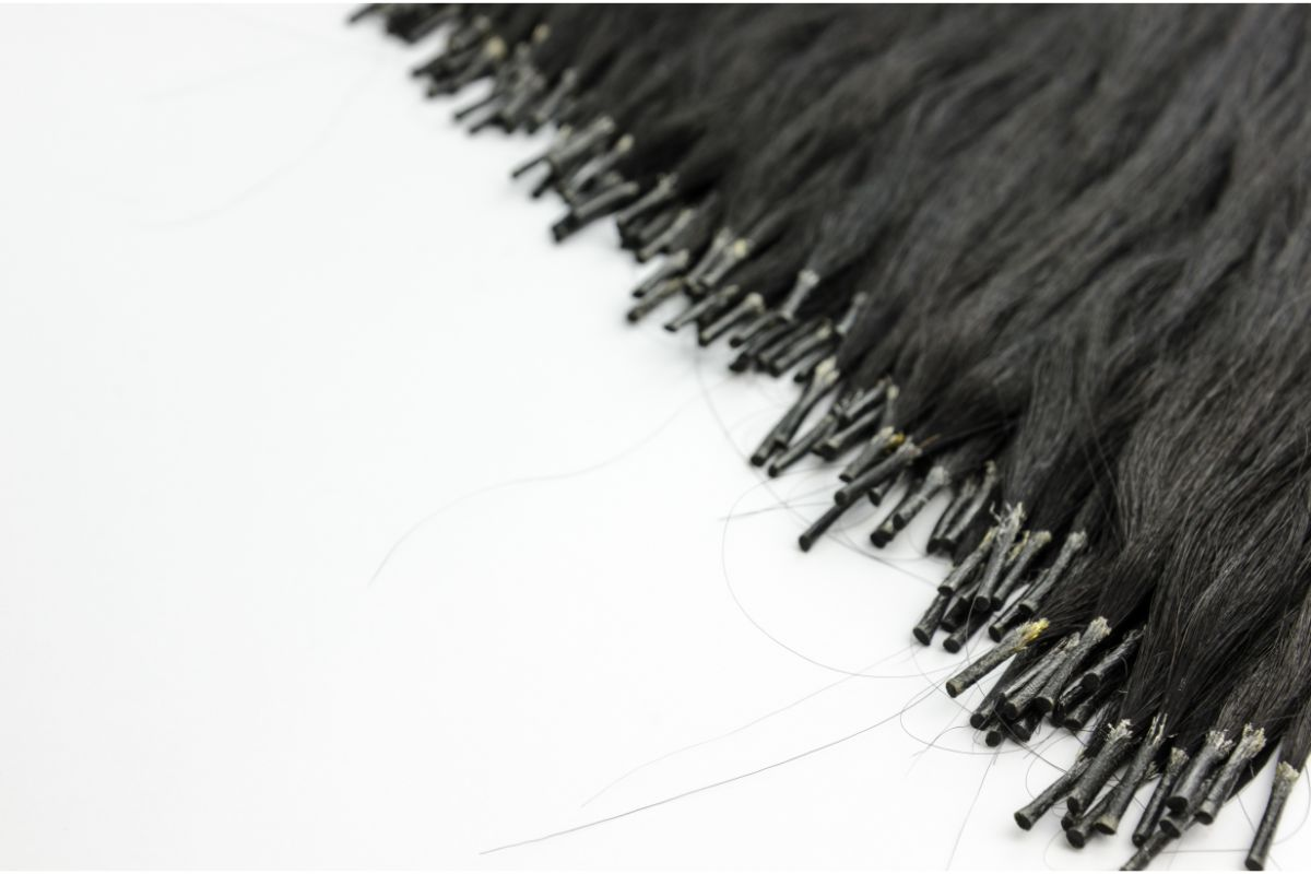 I-tip hair extensions