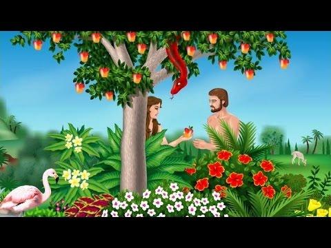 U POČETKU STVORI BOG 2/ 2 – GRIJEH ADAMA I EVE crtani film - YouTube