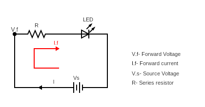 LED限流电路图
