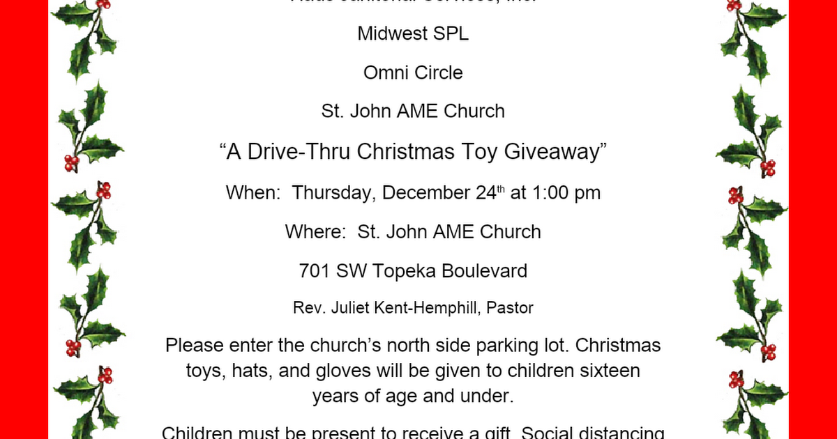 Drive Thru Christmas Toy Giveaway Flyer.docx