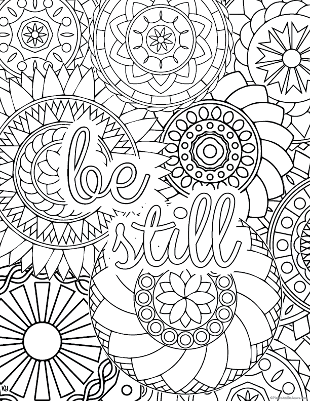Free adult coloring pages