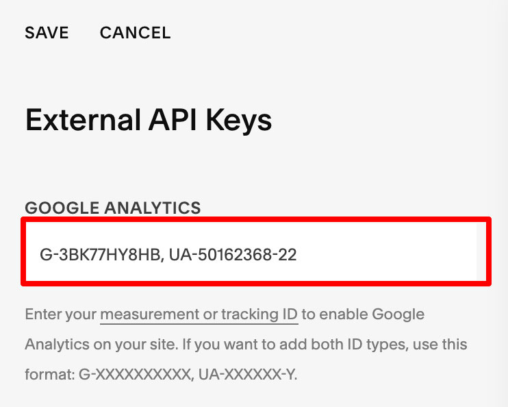 Squarespace Analytics