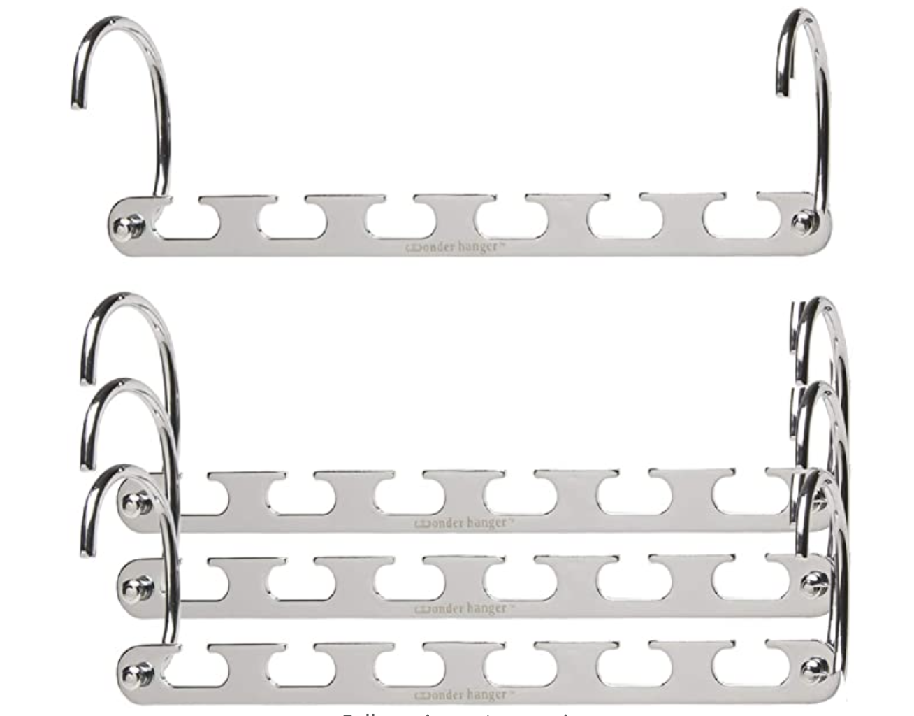 space saving wonder hangers for rv closet