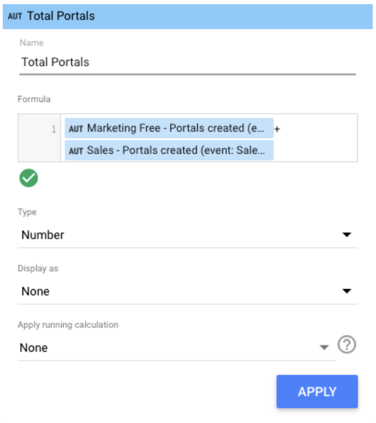 Advanced Google Looker Studio Tips: total portals