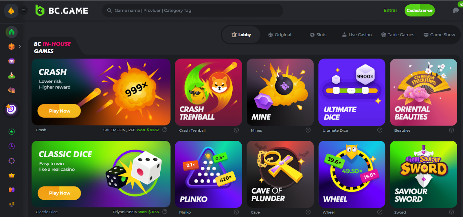 Best Crypto & Bitcoin Casino Games 