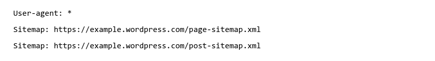 Robots.txt Adicionar Sitemap