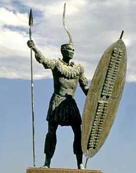 Image result for shaka zulu statue