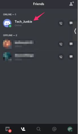 send silent message on Discord