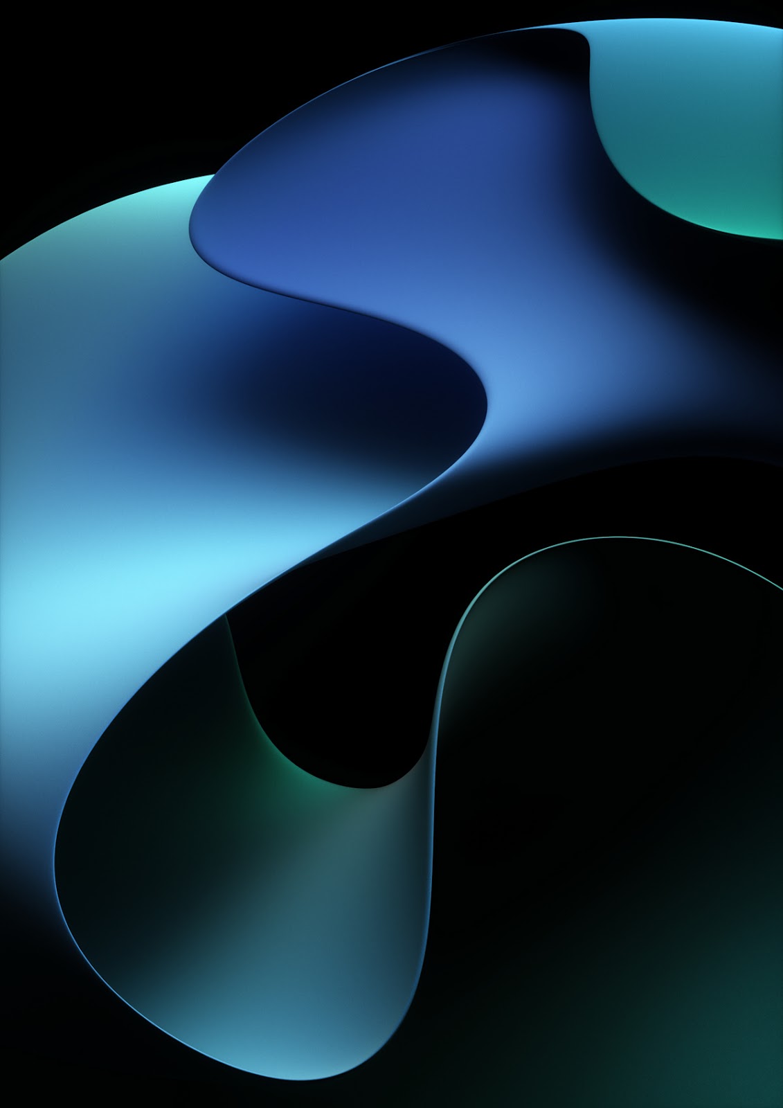 3D abstract curves flow keyvisuals tech Technology Wallpapers minimal shapes