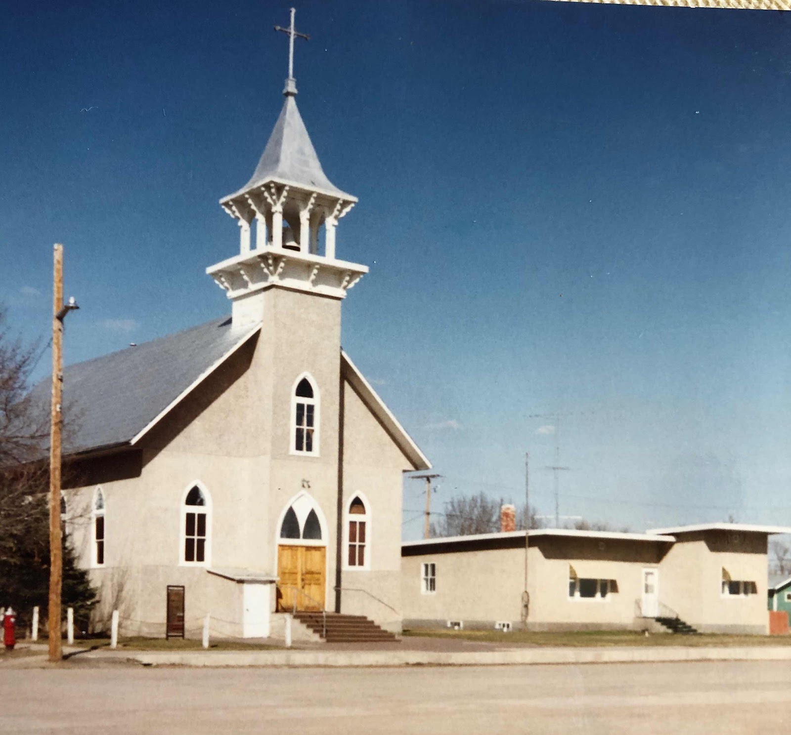 st henrys psrush leask saskatchewan wedding married 1981 bride, St. Henry’s Roman Catholic Church Leask, SK, 