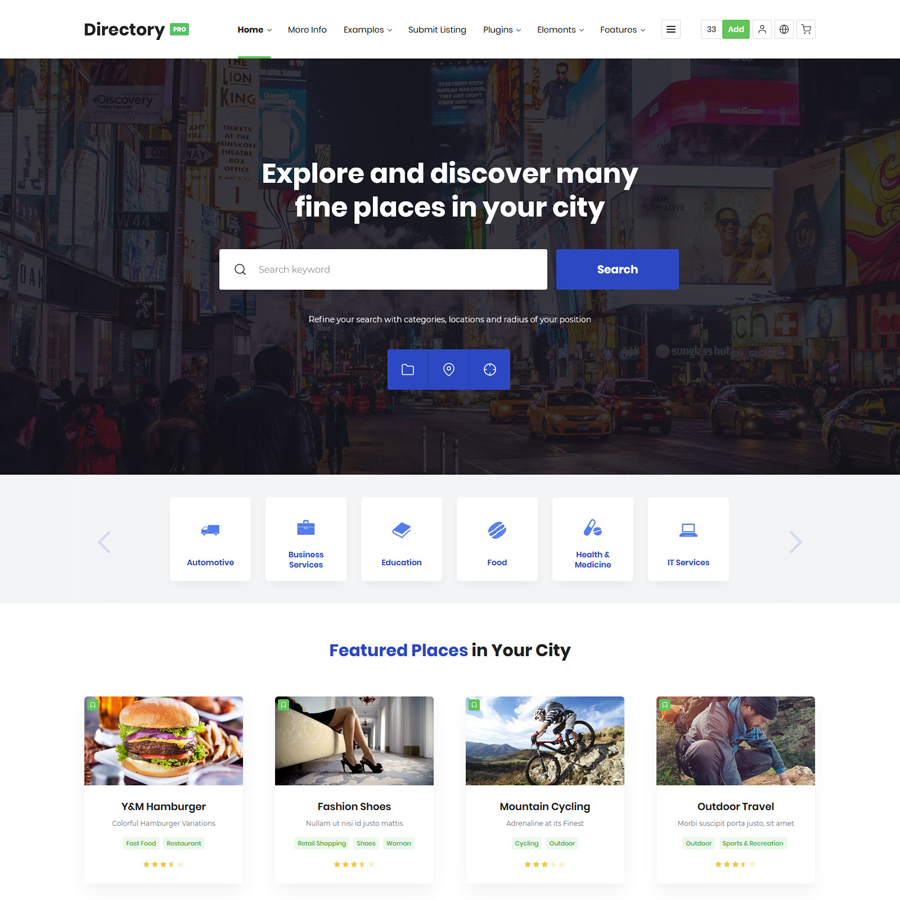 20+ Best Directory WordPress Themes for 20 With Regard To WordPress Business Directory Template